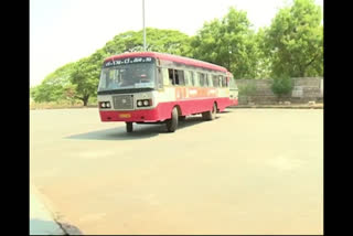 Lockdown relaxation: bus Transportation starts in Chitradurga