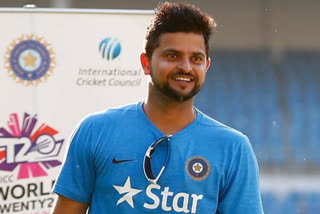 Indian cricketer Suresh Raina