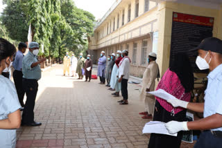 11 infected people release by the hospital at Belgavi