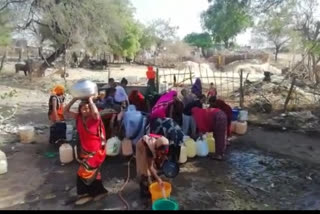 Water epidemic starts, people are taking water from tubewells