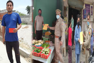 During lockdown Police adopting yellow and red card formula in Ghaziabad