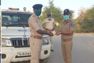 milk distribution in police officials