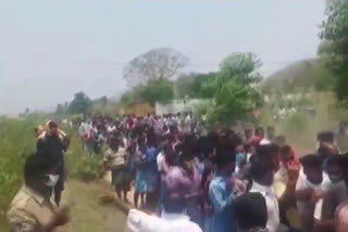 Long queue seen outside a liquor shop in Chittoor