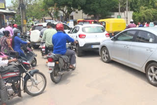 Fear of spreading corona in Shimoga