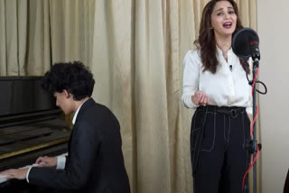 Madhuri croons Ed Sheeran's Perfect