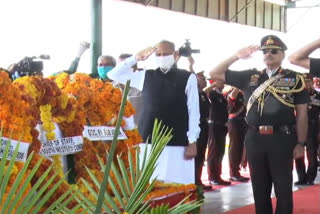 शहीद कर्नल आशुतोष का अंतिम संस्कार, CM अशोक गहलोत,  Last rites of martyr Colonel Ashutosh, CM Ashok Gehlot