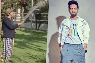 Lockdown diary ayushmann to learn history dharmednra watering plants