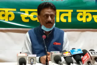 congress state president kuldeep rathore has questioned the government claims about coronavirus