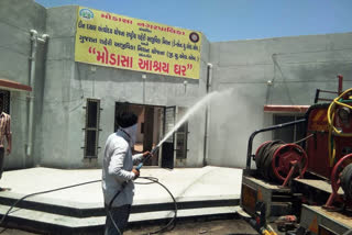 more than fifteen thousand house sanitized in modasa