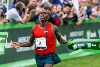 Former world half marathon silver medalist Bedan Karoki