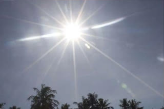 heavy intensity of sun in khammam and bhadardri kothagudem