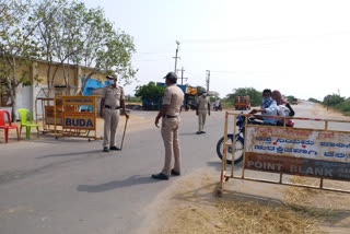 High-alert on the border of Bellary district