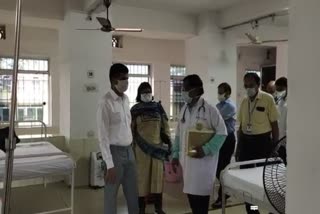 pandian-visit-chandpur-basant-manjari-covid-19-health-center