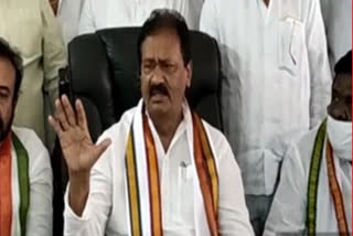 Congress Leader Shabhir Ali fires on CM KCR