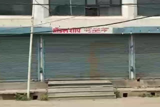 More than half of the liquor shops closed within half of day in ghaziabad