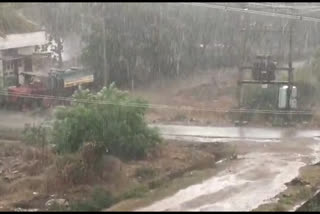 heavy rainfall in part of Chitradurga