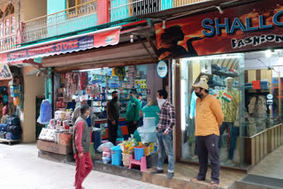 shopkeepers objected to kullu administration's decision