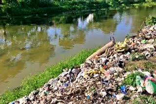 kolong polluted due to irresponsibility of municipality board