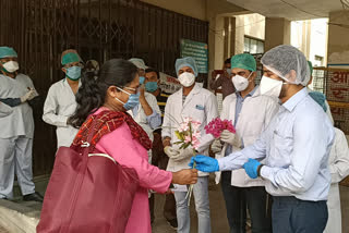 nurses of the Civil Hospital became healthy