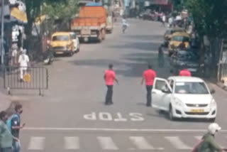 Kolkata Police surveillance on CCTV