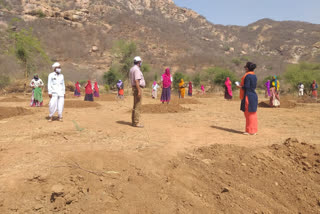 Jolore news, MNREGA works, Development Officer inspected