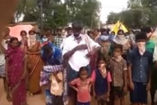 migrant labours troubles in krishna district due to lockdown