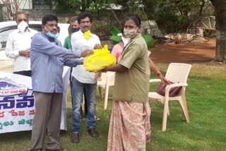 Provision of essentials to sanitation workers in kurnool