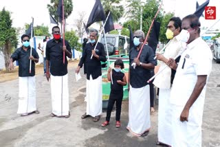 cpi chief mutharasan protest against tasmac opening in nagai