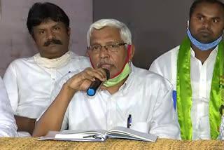 kodandaram criticize leading party at tjs bhavan in nampally Hyderabad