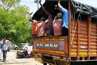 vehicle arrangements to telangana- Maharashtra border