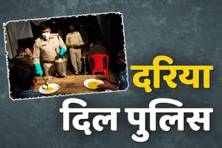 Jharkhand Police, Community Kitchen Ranchi, Ranchi Police initiative in lockdown, SP Anish Gupta, झारखंड पुलिस, सामुदायिक किचन रांची, लॉकडाउन में रांची पुलिस की पहल, एसपी अनीश गुप्ता