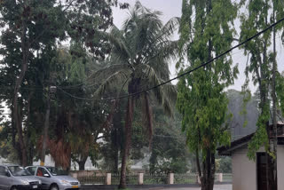 Heavy rains in Chikmagalur