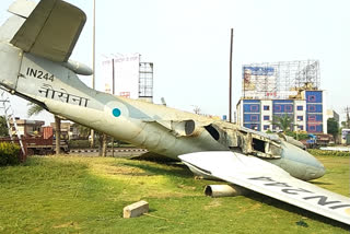 sea hawk aircraft fell  tatibandh chowk