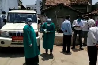 secretly bringing dead body of mother in Chhindwara by Ambulance from Nagpur