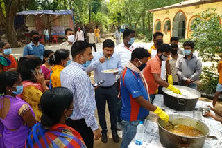 The Deputy Commissioner operated two Dal Bhat centers in Seraikela