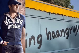 salman khan food truck Being Haangryy for unprivileged amid lockdown