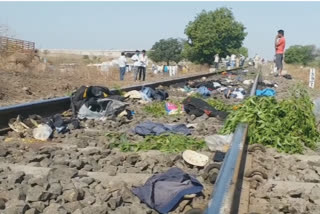 16 migrant workers mowed down by goods train in Maharashtra