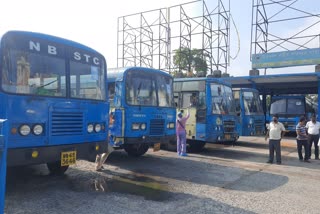 North Bengal State Transport Corporation resumes bus service on four routes