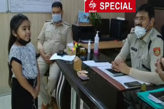 7-year-old Maryam donated piggy bank to Delhi Police