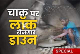 bad condition of potters during lockdown in pakur