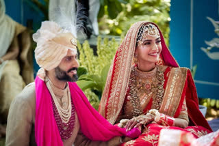 On second wedding anniversary, Sonam Kapoor shares first ever pic the couple clicked