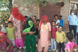 Nagaur news, protest against liquor, liquor contract