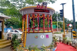 kiosk for  traffic police