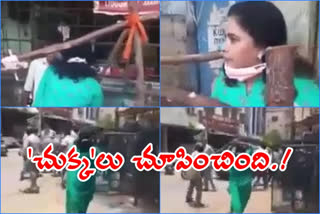 women fire on drinkers in hyderabad