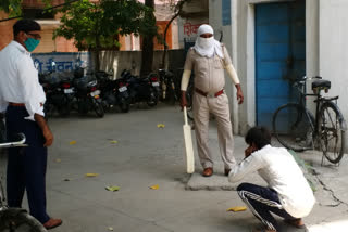 bhiwani police strict during lockdown