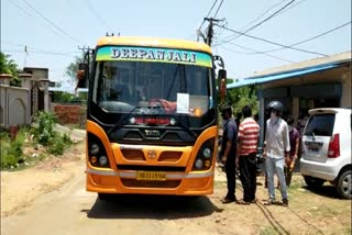 Workers from Brajrajnagar went to West Bengal