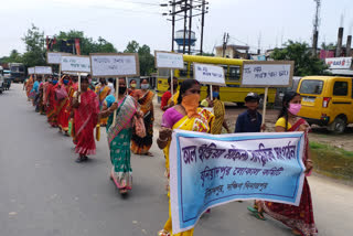 women agitated to close liquor shops in south dinajpur