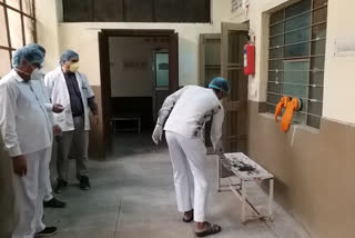 मरीज की मौत से मचा हड़कंप, Stirred due to death of patient