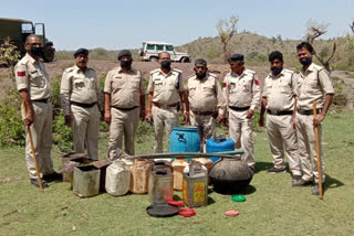 Excise department caught poisonous liquor