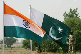 India and Pakistan flag